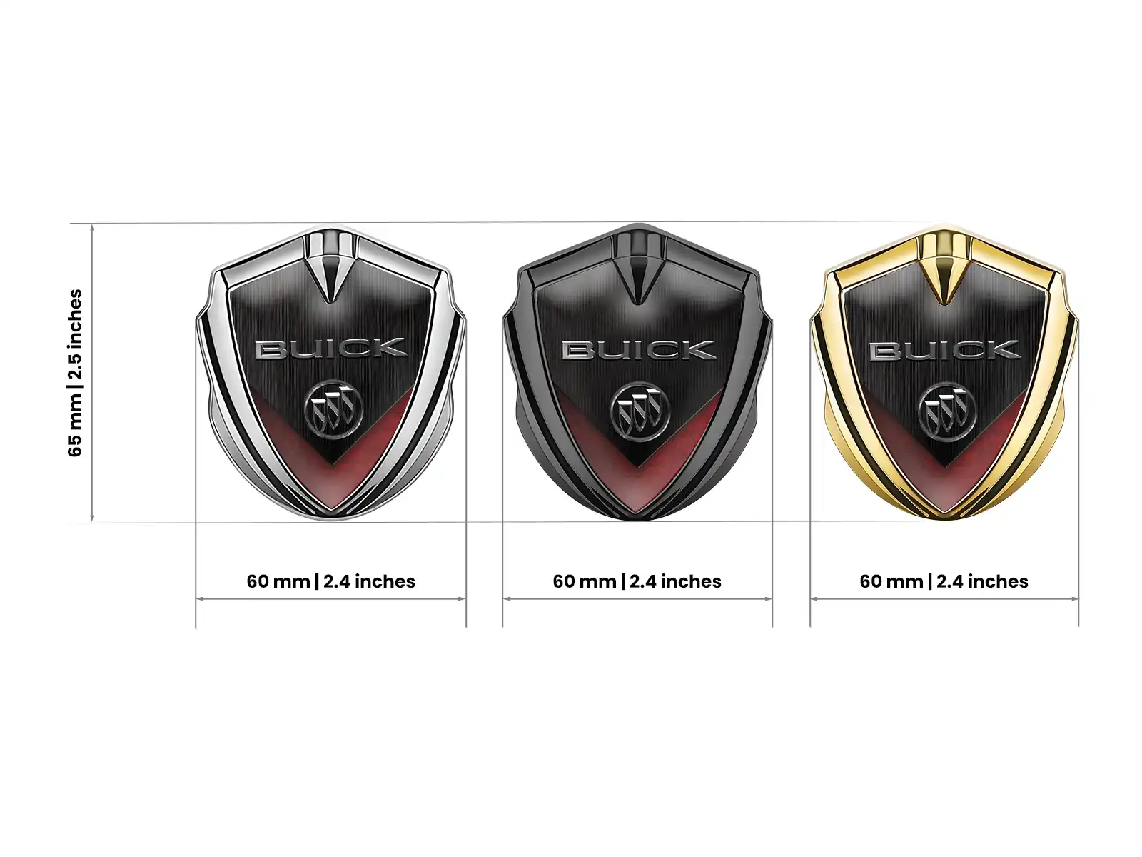 Buick Emblem Auto Abzeichen Sportlicher Stil Hochwertig